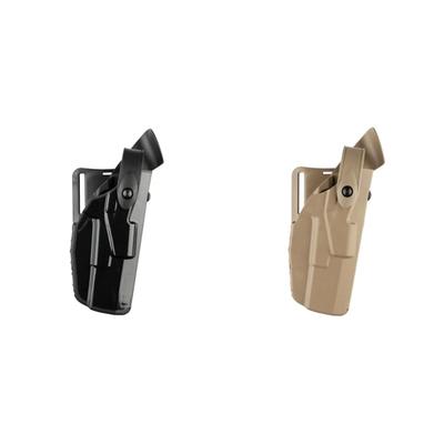Safariland 7280 7TS SLS Mid-Ride Level II Retention Duty Holster, SIG Sauer P229R .40, X300U, Right, Plain Black, 7280-4742-411