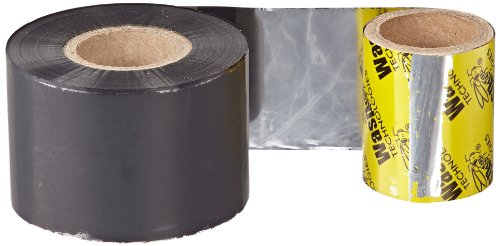 Wasp WWX General Purpose Wax Barcode Label Ribbon for WPL305/606 Printers, 820' Length X 1-9/16