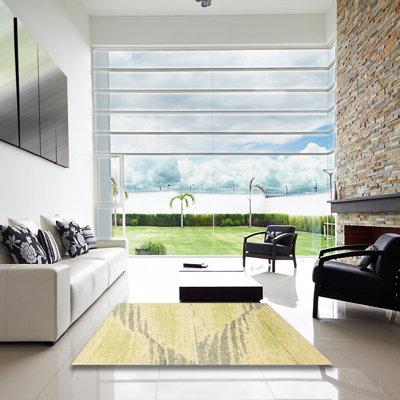 Multi Color Area Rug - 17 Stories 100% Machine Washable Abstract 2554 Area Rug, Size 72.0 W X 0.08 D in | Wayfair 236BE7D986F8480D82BA545F964818D8