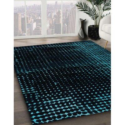 White Area Rug - 17 Stories 100% Machine Washable Abstract 4397 Area Rug Polyester/Chenille in White, Size 36.0 W X 0.08 D in | Wayfair
