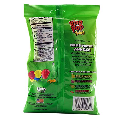 Ring Pop Gummie Hard Candy Variety Pack - 6pk (Fruit, Gummi, 6 Pack)