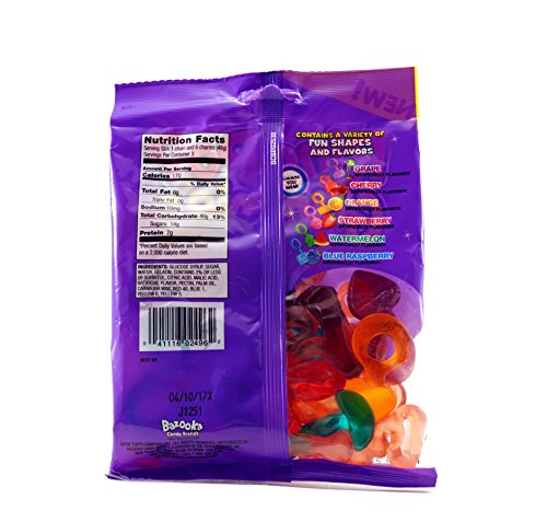 Ring Pop Gummie Hard Candy Variety Pack - 6pk (Fruit, Gummi, 6 Pack) thumbnail