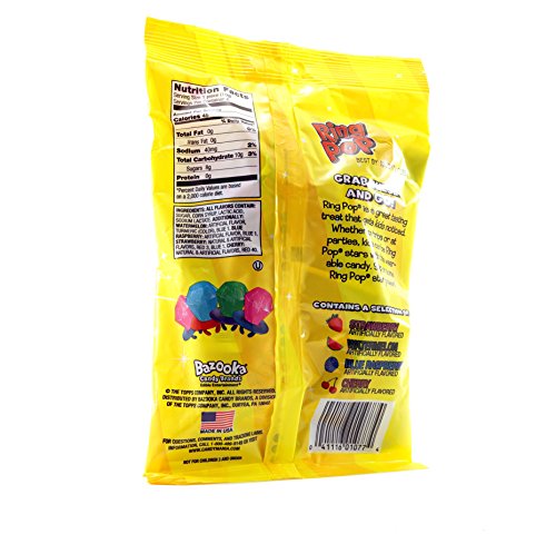 Ring Pop Gummie Hard Candy Variety Pack - 6pk (Fruit, Gummi, 6 Pack) thumbnail