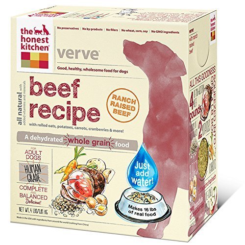 The Honest Kitchen Verve: Beef & Whole Grain Dog Food, 4 Lb by the Honest Kitchen