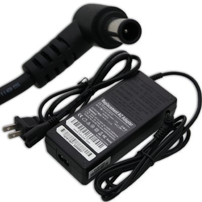 Laptop AC Adapter/Power Supply/Charger+US Power Cord for Sony Vaio PCG-6132 PCG-613A PCG-632M PCG-9242 PCG-932A PCG-9332 PCG-951A PCG-9522 PCG-971M PC