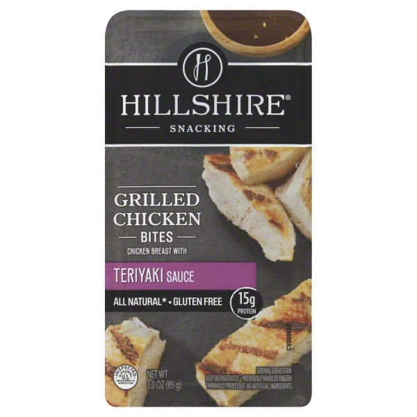 HILLSHIRE SNACKING, GRILLED CHICKEN BITES WITH TERIYAKI SAUCE