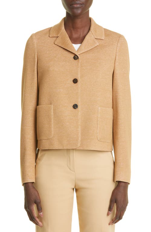 LORO PIANA Pennsylvania Short Jacket in Golden Hour/Nut Mix at Nordstrom, Size 10 Us