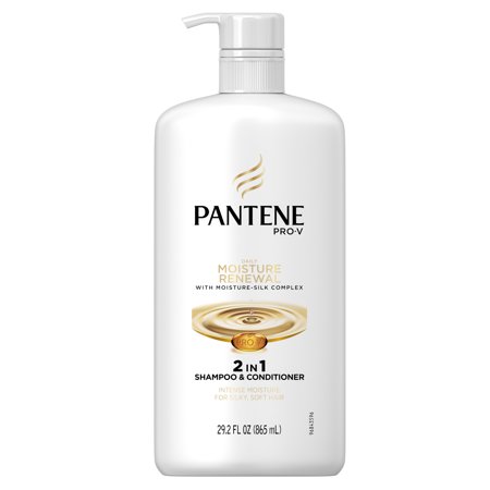 Pantene Pro-V Daily Moisture Renewal 2 in 1 Shampoo & Conditioner 29.2 Fl. Oz. Pump
