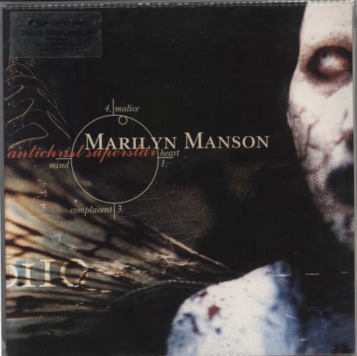Marilyn Manson Antichrist Superstar - 180gram Virgin Vinyl UK 2-LP Vinyl Set