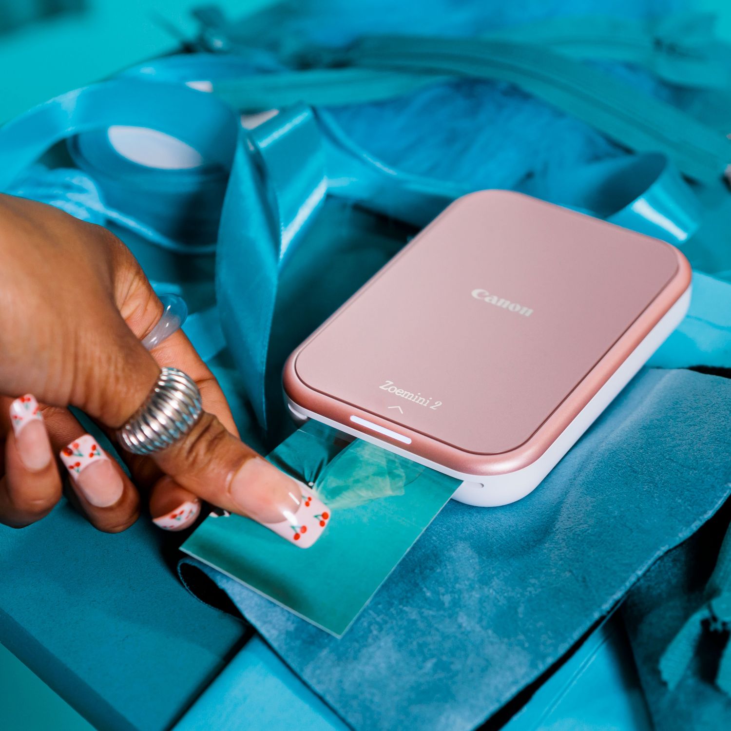 Canon Zoemini 2 Portable Colour Photo Printer - Rose Gold thumbnail