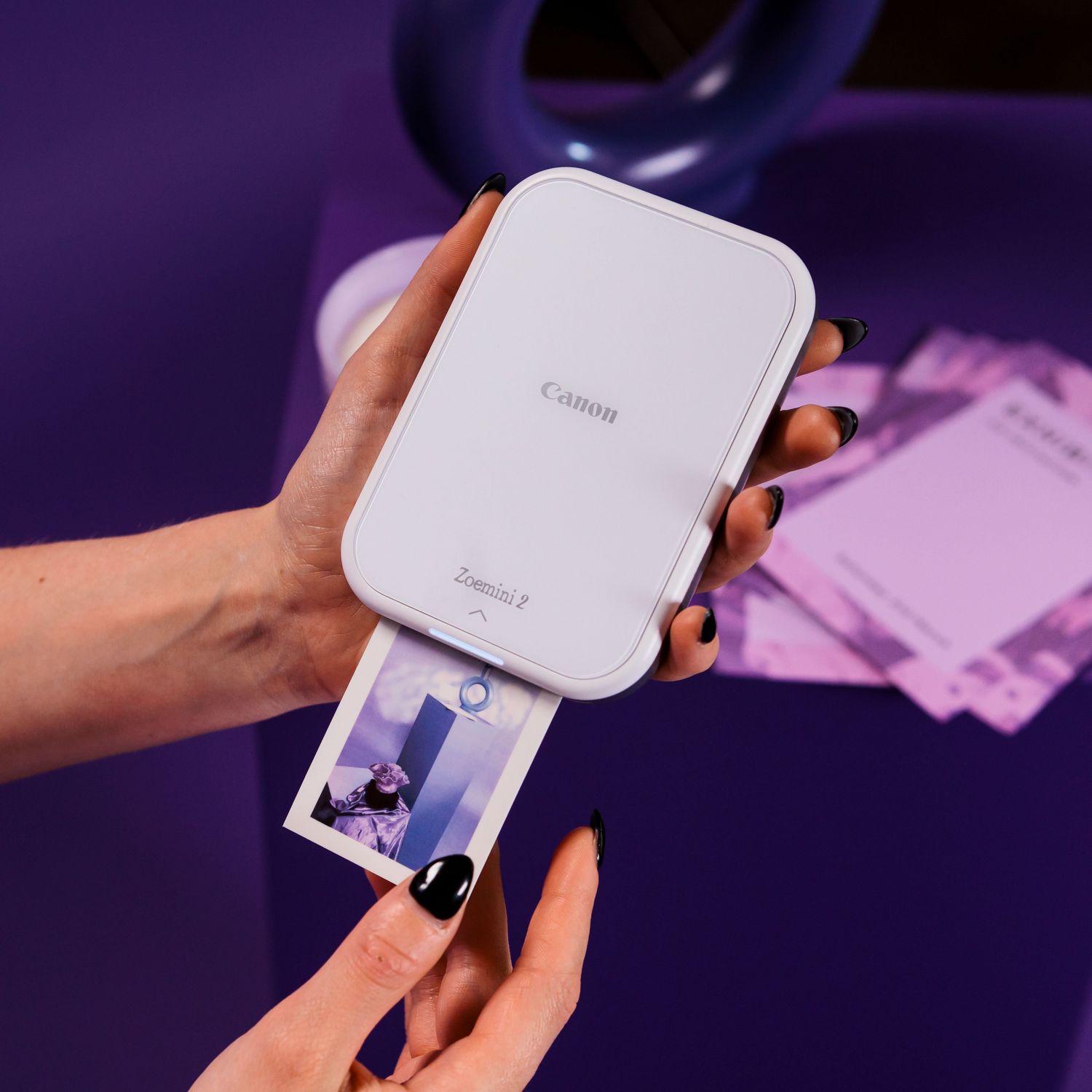 Canon Zoemini 2 Portable Colour Photo Printer - White thumbnail