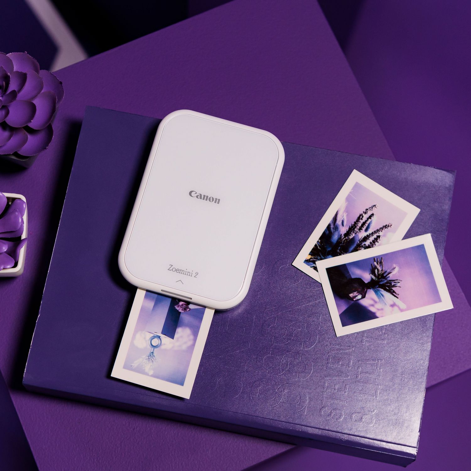 Canon Zoemini 2 Portable Colour Photo Printer - White thumbnail