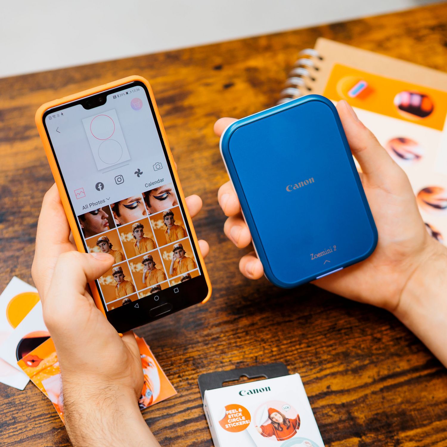 Canon Zoemini 2 Portable Colour Photo Printer - Navy thumbnail