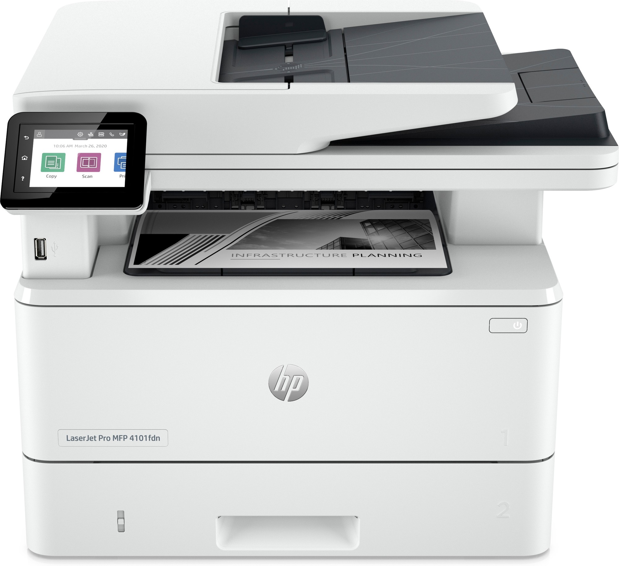 HP LaserJet Pro MFP 4102dw A4 Mono Multifunction Laser Printer