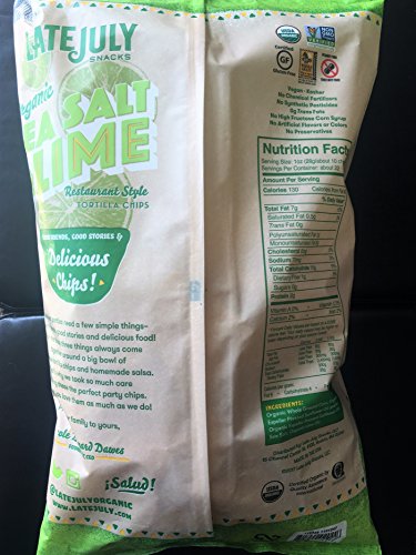 Organic Sea Salt & Lime Tortilla Chips
