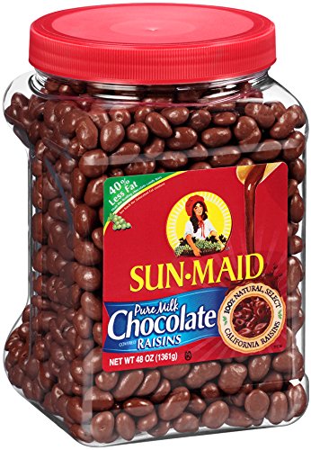 Sun-Maid Milk Chocolate Covered Raisins - 48 Oz