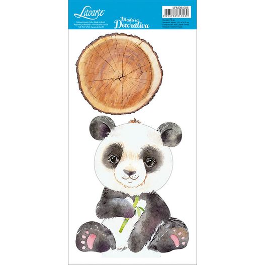 Madeira Decorativa LFMD6 005 Panda
