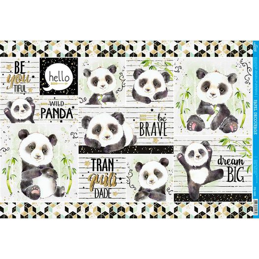 Papel Para Decoupage PD 1020