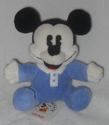 Mickey Mouse Plush Rattle 7263 Baby Mickey & Co.