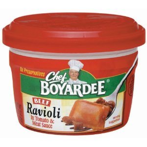 Chef Boyardee Pasta Ravioli Beef 7.5 Oz
