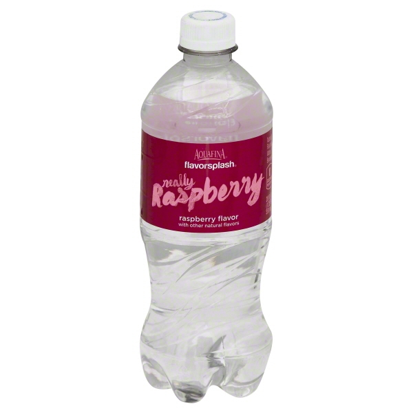 Diet Info For Aquafina Flavor Splash Really Raspberry Water Beverage 20 Fl Oz Spoonful 3087