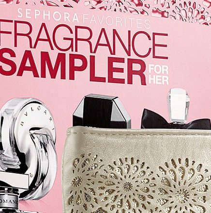 Sephora Fragrance Gift Set for Her 2014: 10 Piece: Marc Jacob Honey, Prada Candy, Viva La Juicy thumbnail