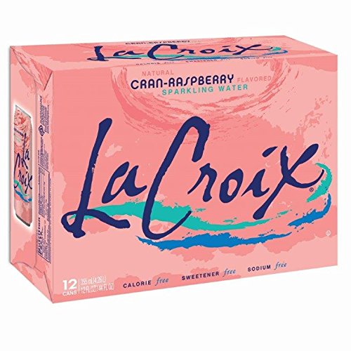 La Croix Sparkling Water, Cran-Raspberry, 12 Oz Can (Pack of 12)