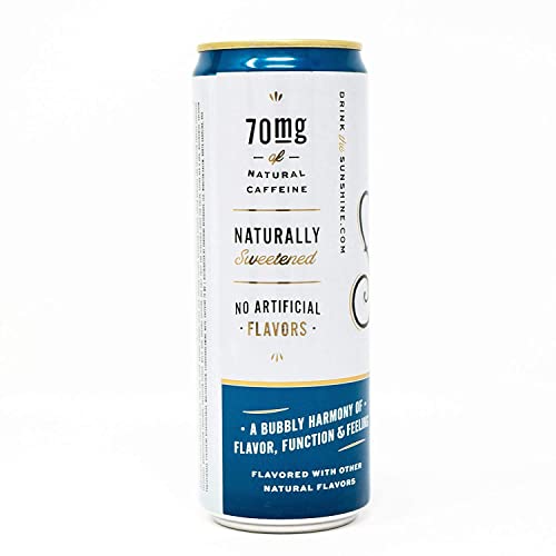 Sunshine Beverages Sparkling Energy Drink Blueberry Lemonade 4 Cans thumbnail