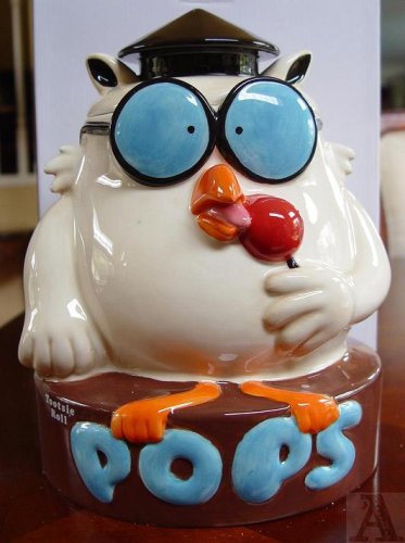 Licensed Tootsie Pop Owl Cookie Jar Candy Dish
