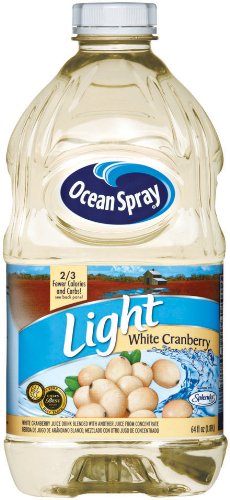 Ocean Spray Light White Cranberry Juice, 64-Ounce Bottles (Pack of 8)
