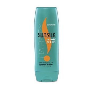 [3 Pack] Sunsilk Conditioner No Major Issues, Water Lily & Ginseng, Normal Hair, 12 Fl. Oz., (355ml)