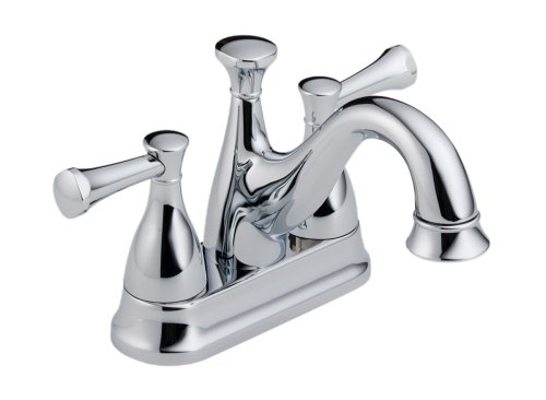 Delta Lockwood 2540-240 Two Handle Centerset Lavatory Faucet, Chrome thumbnail