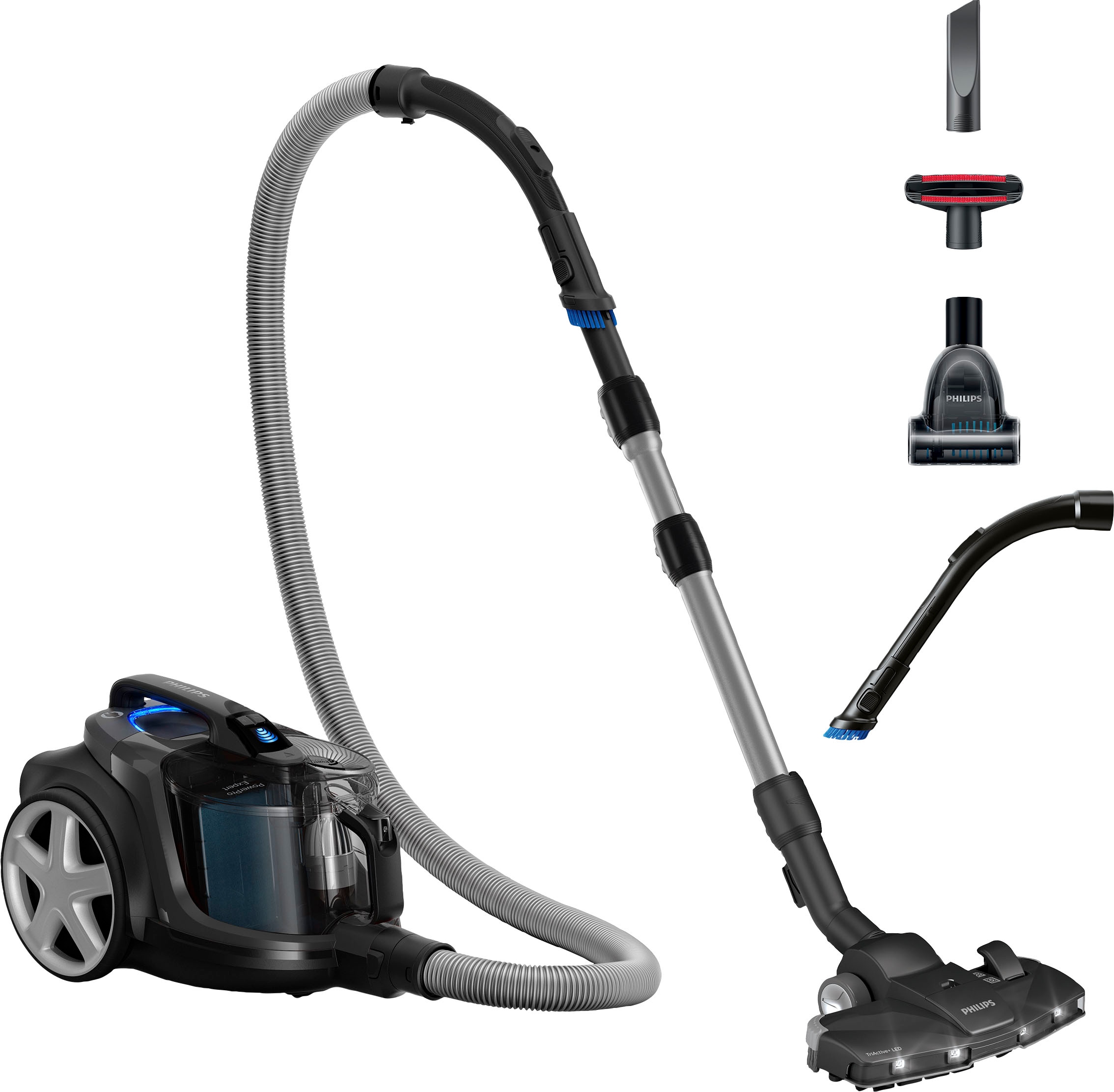 Philips Bodenstaubsauger »PowerPro Expert 7000 Series FC 9747-09«, 900 W, Beutellos thumbnail