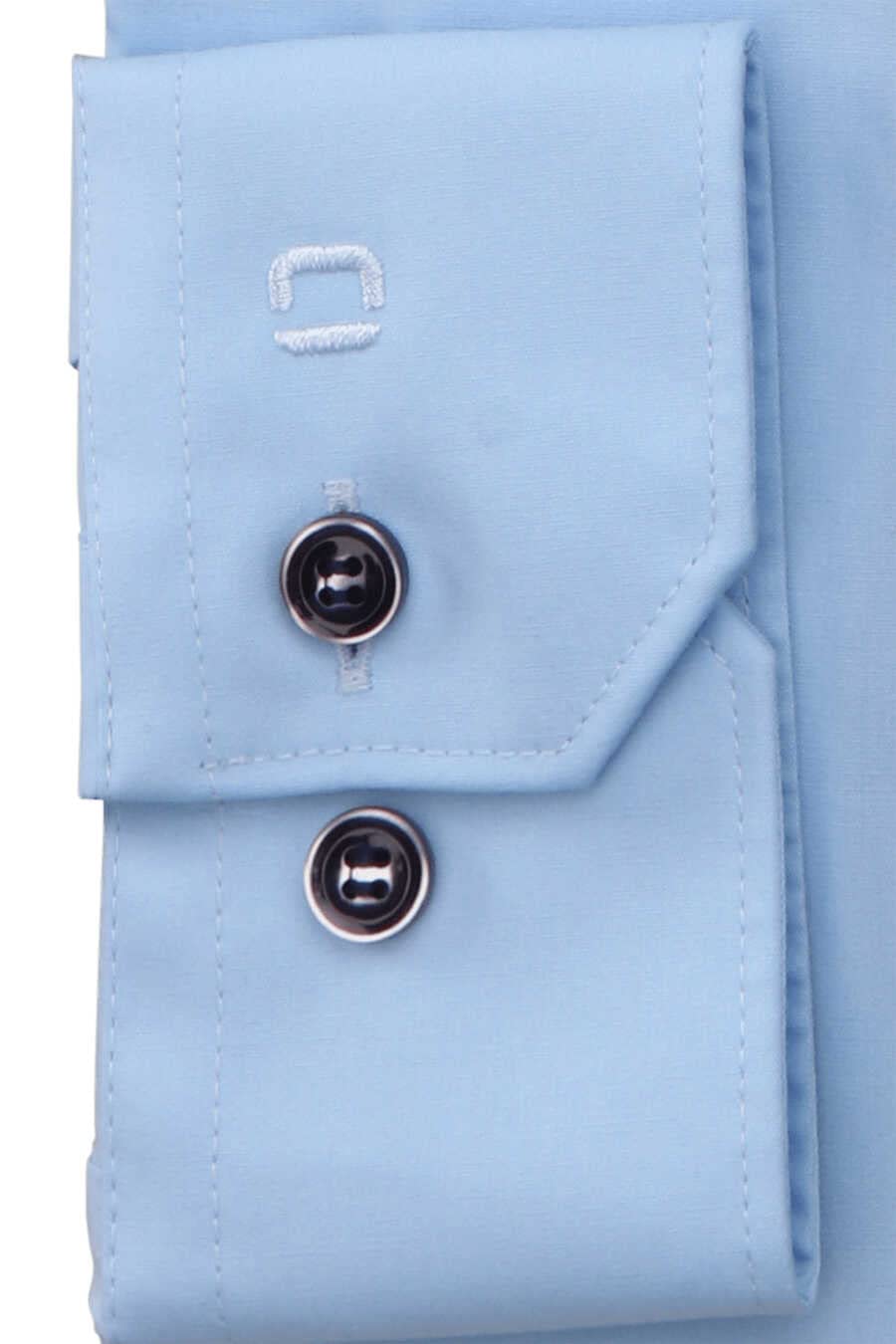 Langarm Business Hemd 2540/24 Hemden, Hellblau 43 thumbnail