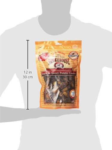Smokehouse 100-Percent Natural Duck and Sweet Potato Dog Treats, 16-Ounce thumbnail