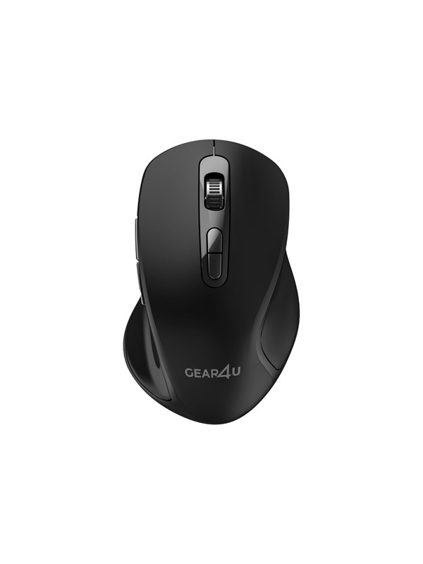 Gear4U KM-30 - Mouse - Black - Hiiri - 5 Painiketta - Musta
