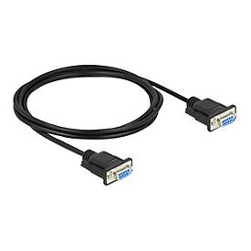 DeLOCK Serial Cable RS-232 D-Sub 9 Female to Female Null Modem...