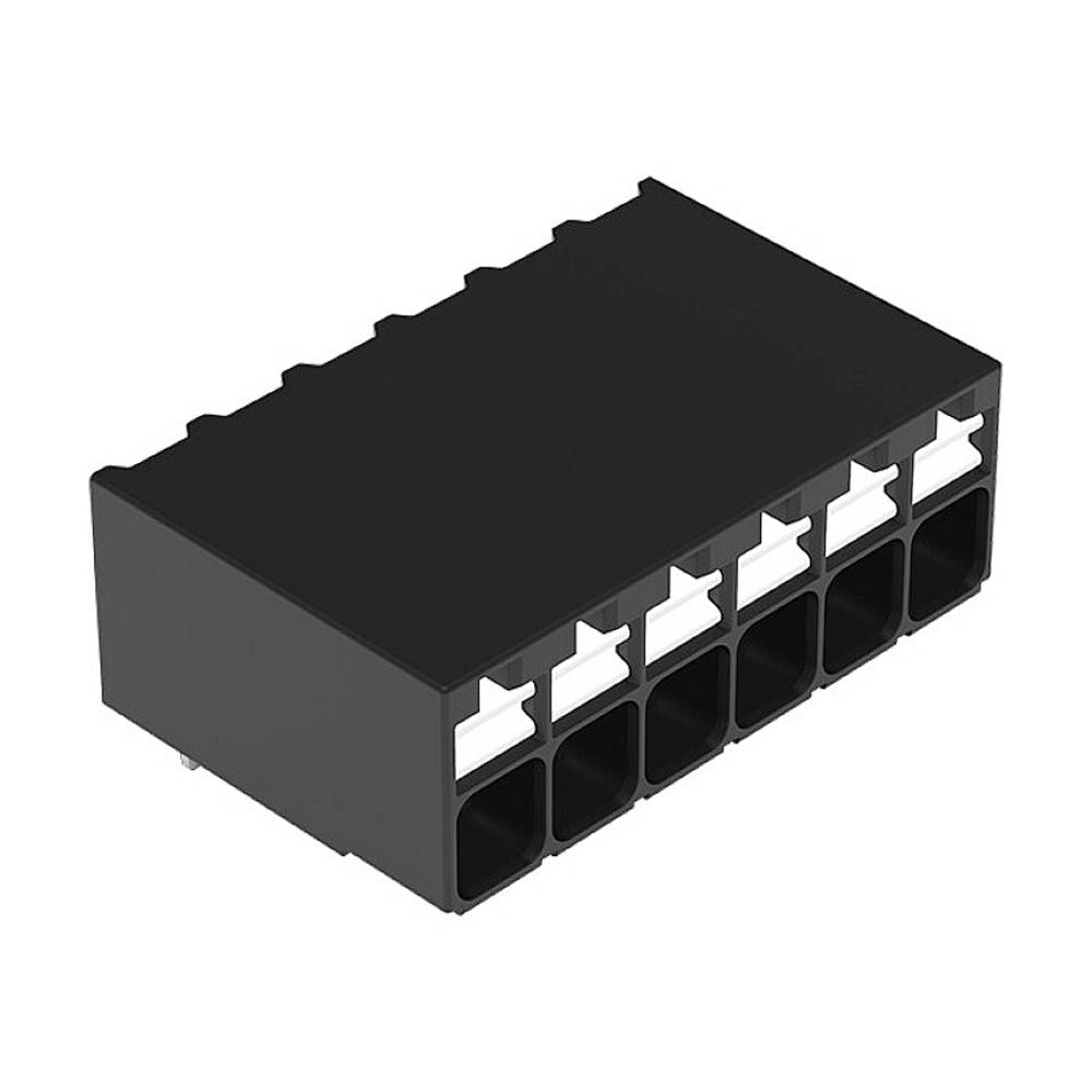 WAGO 2086-1226 Printklemme 1.50 MmÂ² Polzahl (num) 6 Schwarz