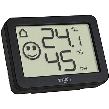 TFA Dostmann Thermo-/Hygrometer Schwarz