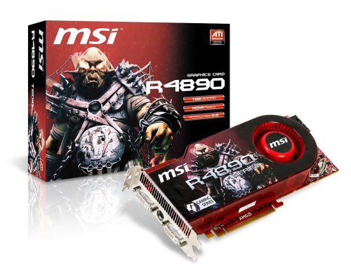MSI Radeon HD 4890 1 GB GDDR5 Video Card  R4890-T2D1G OC [Retail]