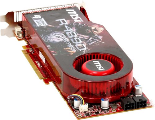 MSI Radeon HD 4890 1 GB GDDR5 Video Card  R4890-T2D1G OC [Retail] thumbnail