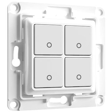 Shelly Wall Switch 4 Light Switch White