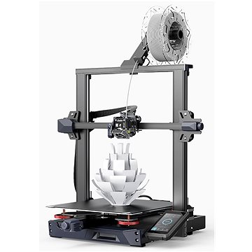 Impressora 3D Creality Ender-3 S1 Plus USB Cartão SD 350W Nivelamento Automático CR Touch FDM Bivolt - Preto
