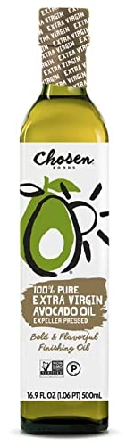 Chosen Foods Avocado Oil 100% Pure Paleo Extra Virgin 16.9 Fl Oz