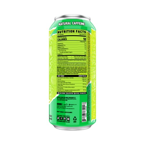 GHOST Zero Sugar Energy Drink  WARHEADS Sour Green Apple  16 Oz Can  12 Pk thumbnail