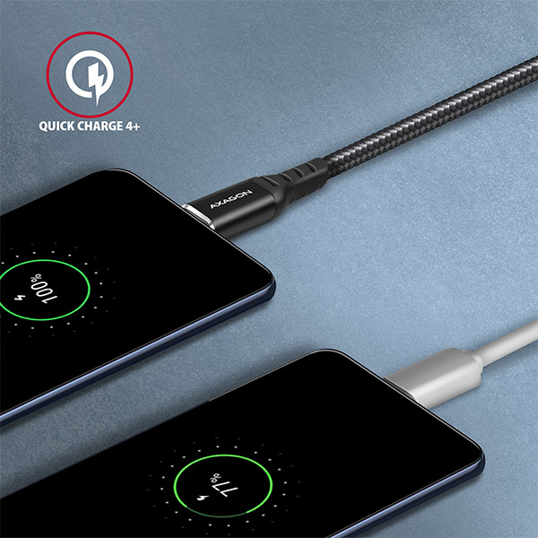 Axagon BUCM-CM10AB USB Cable 1 M USB 2.0 USB C Black thumbnail