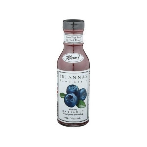 Briannas 00356565 12 Fl Oz Blueberry Balsamic Vinaigrette Salad Dressing - Pack of 6 - All