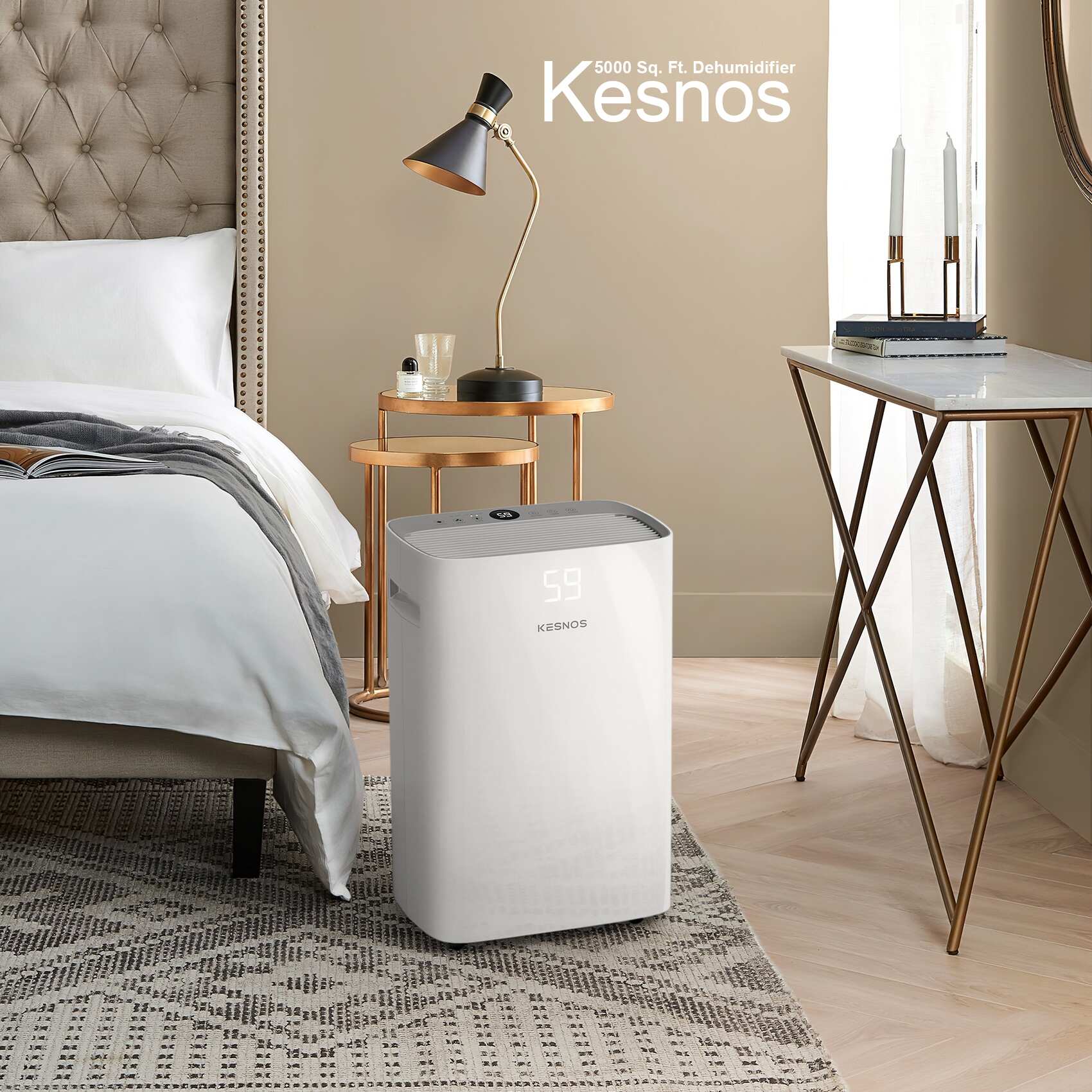 5499 Sq. Ft Large Dehumidifier for Home with Drain Hose thumbnail