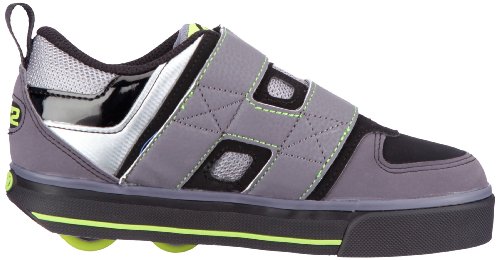 Heelys HX2 Dart Skate Shoe (Little Kid/Big Kid),Grey/Black/Green,3 M US Little Kid thumbnail