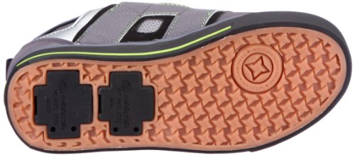 Heelys HX2 Dart Skate Shoe (Little Kid/Big Kid),Grey/Black/Green,3 M US Little Kid thumbnail